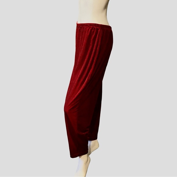 Leggings bright red and black houndstooth - Picture 5 of 9